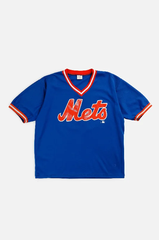 T-Shirt Workout-Vintage NY Mets MLB Tee - L