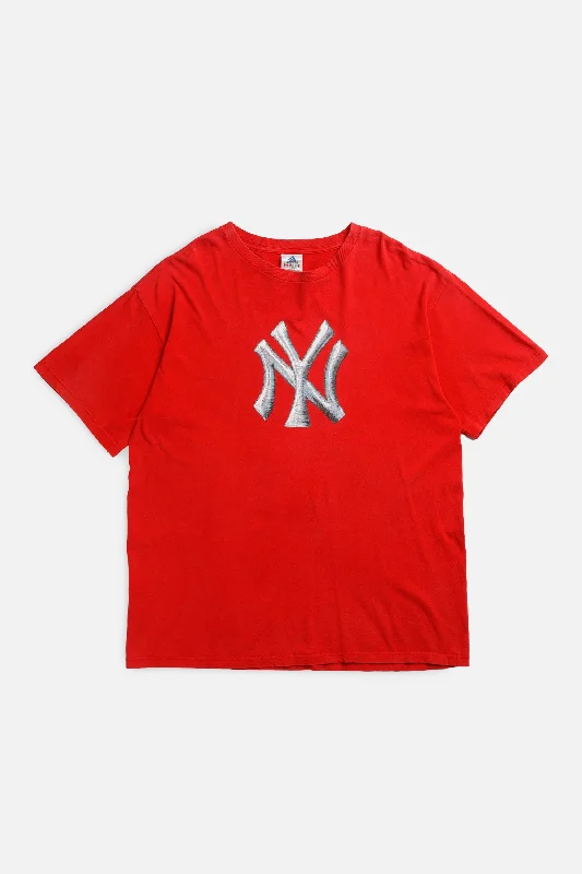 T-Shirt Online Exclusive-Vintage NY Yankees MLB Tee - L