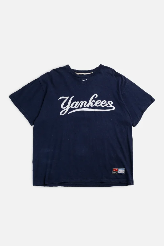 T-Shirt Mathematics-Vintage NY Yankees MLB Tee - L