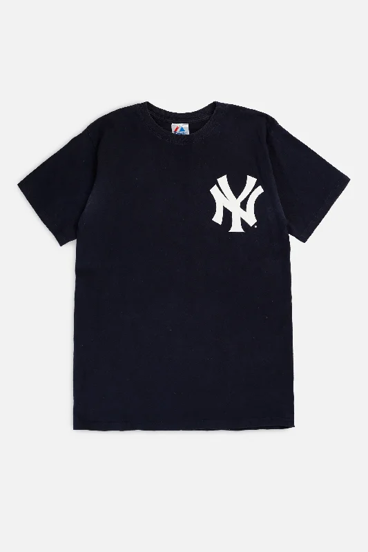 T-Shirt Business Casual-Vintage NY Yankees MLB Tee - S