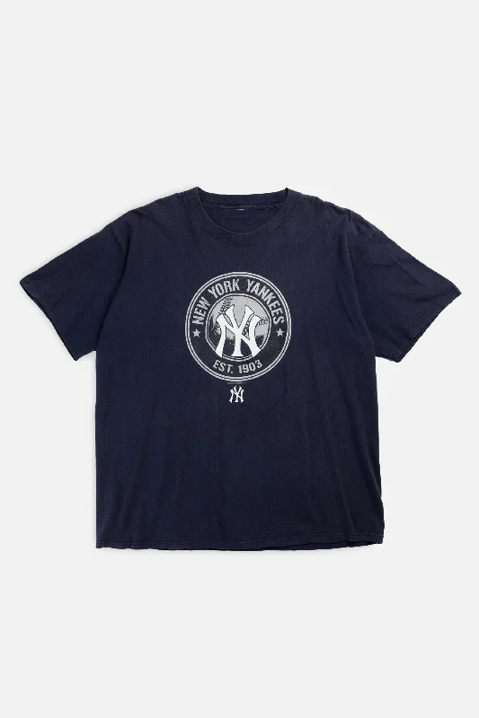 T-Shirt Greek Life-Vintage NY Yankees MLB Tee - XL