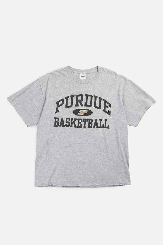 T-Shirt Tailgate-Vintage Purdue Basketball NCAA Tee - L